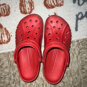 Red crocs ❤️🍒🌹